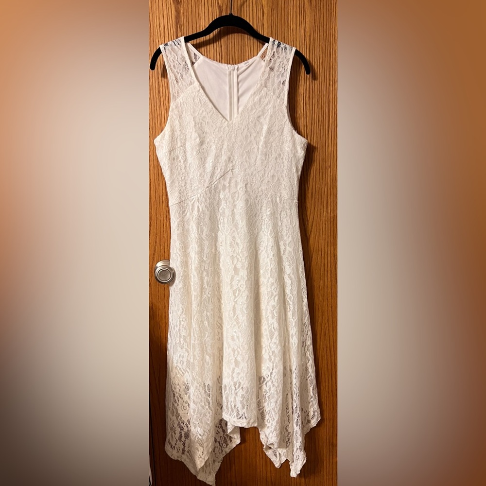 White dress